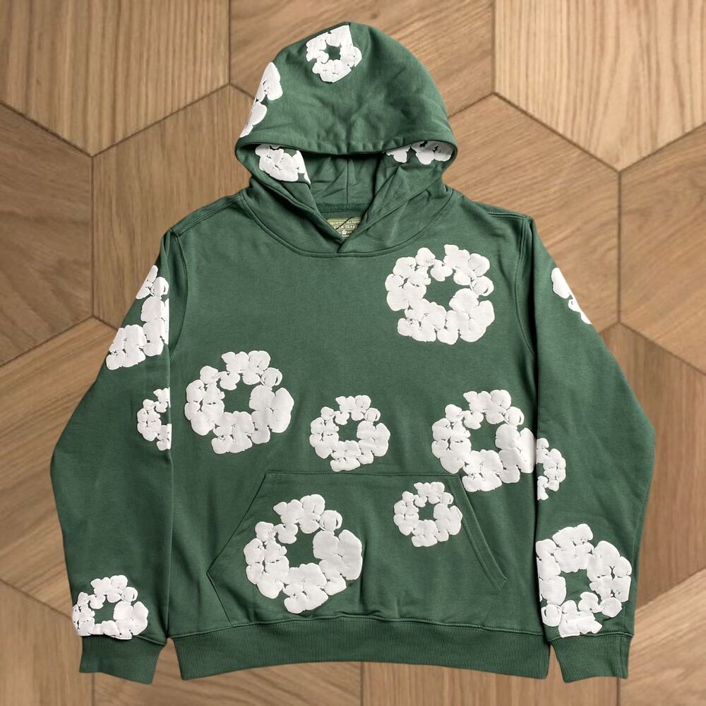 DENIM TEARS Hoodie Green